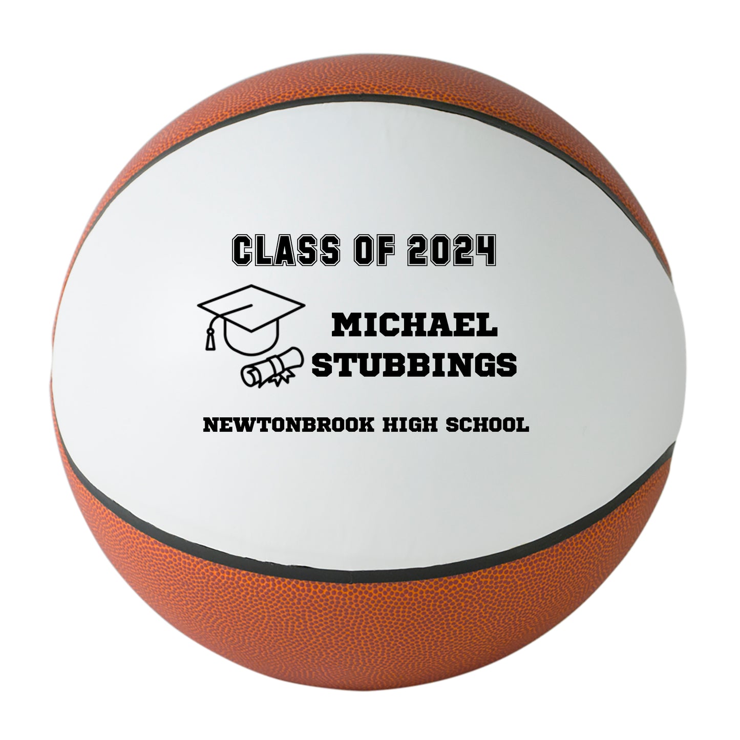 Class of 2025 Graduation Basketball Keepsake Gift - Personalized Senior 2024 Basketball