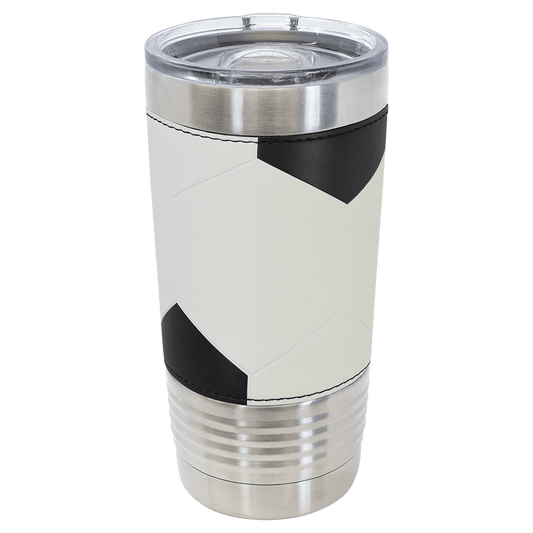 Personalized Soccer Coach 20 oz Engraved Stainless Steel Tumbler