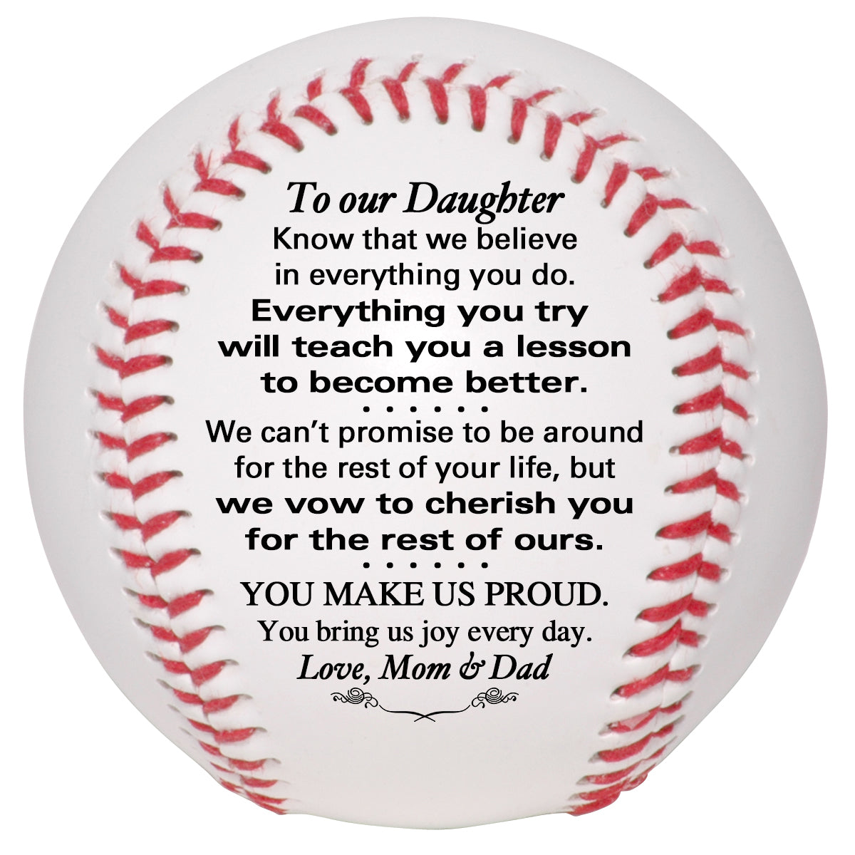 Personalized Grandson Baseball Keepsake - To Our Grandson - To My Grandson - To Our Son - To My Son