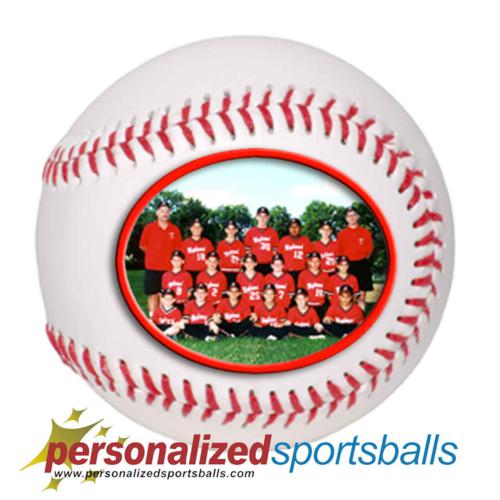 Personalized Baseball w/ Photo