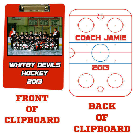 Photo Clipboard - Sports Design