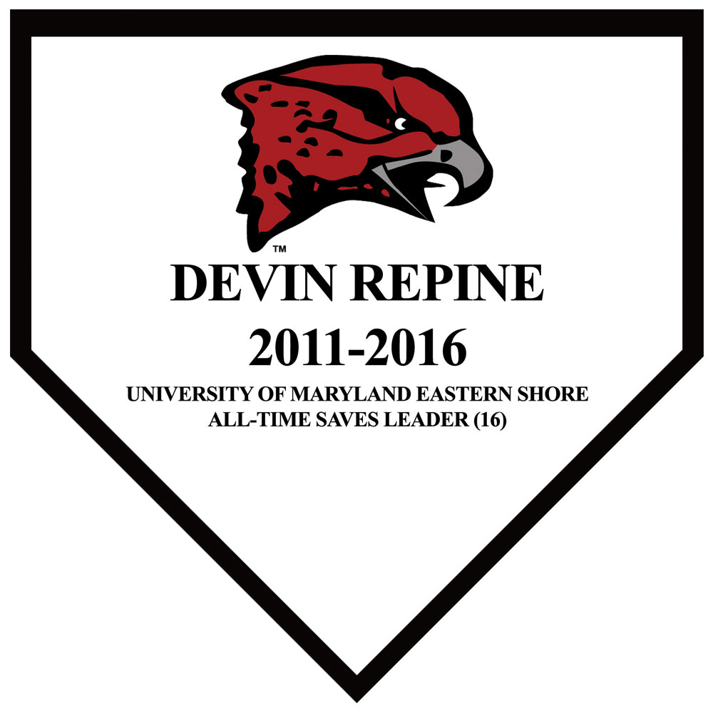 6" Mini Photo Home Plate Plaque