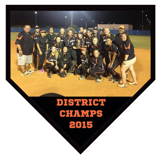 10" Photo Home Plate Plaque