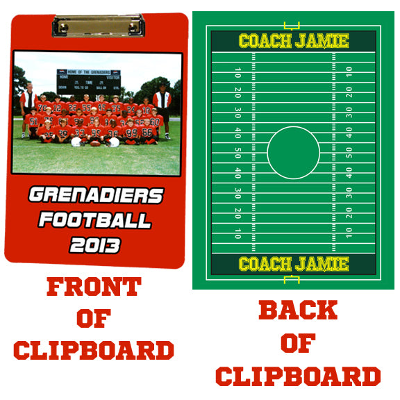 Photo Clipboard - Sports Design