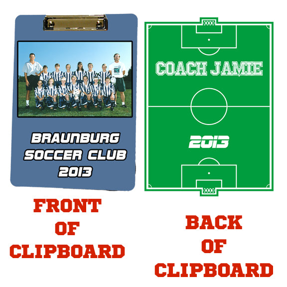 Photo Clipboard - Sports Design
