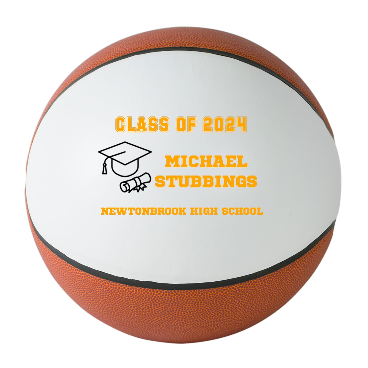 Class of 2025 Graduation Basketball Keepsake Gift - Personalized Senior 2024 Basketball