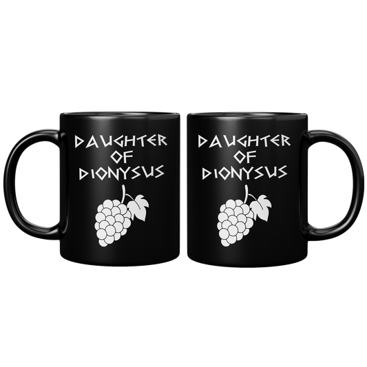Daughter_of_Dionysus_11oz_black_mug_11oz_Black_FrontBack_Mockup.png