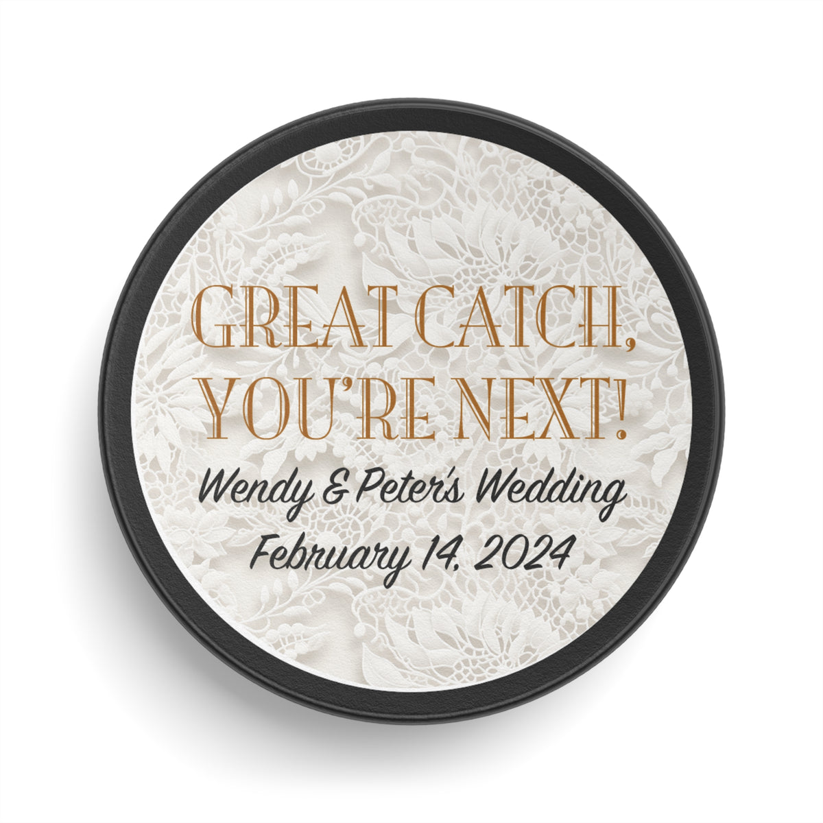 Personalized Wedding Hockey Puck Keepsake - Best Man - Ring Bearer - Groomsman Gifts