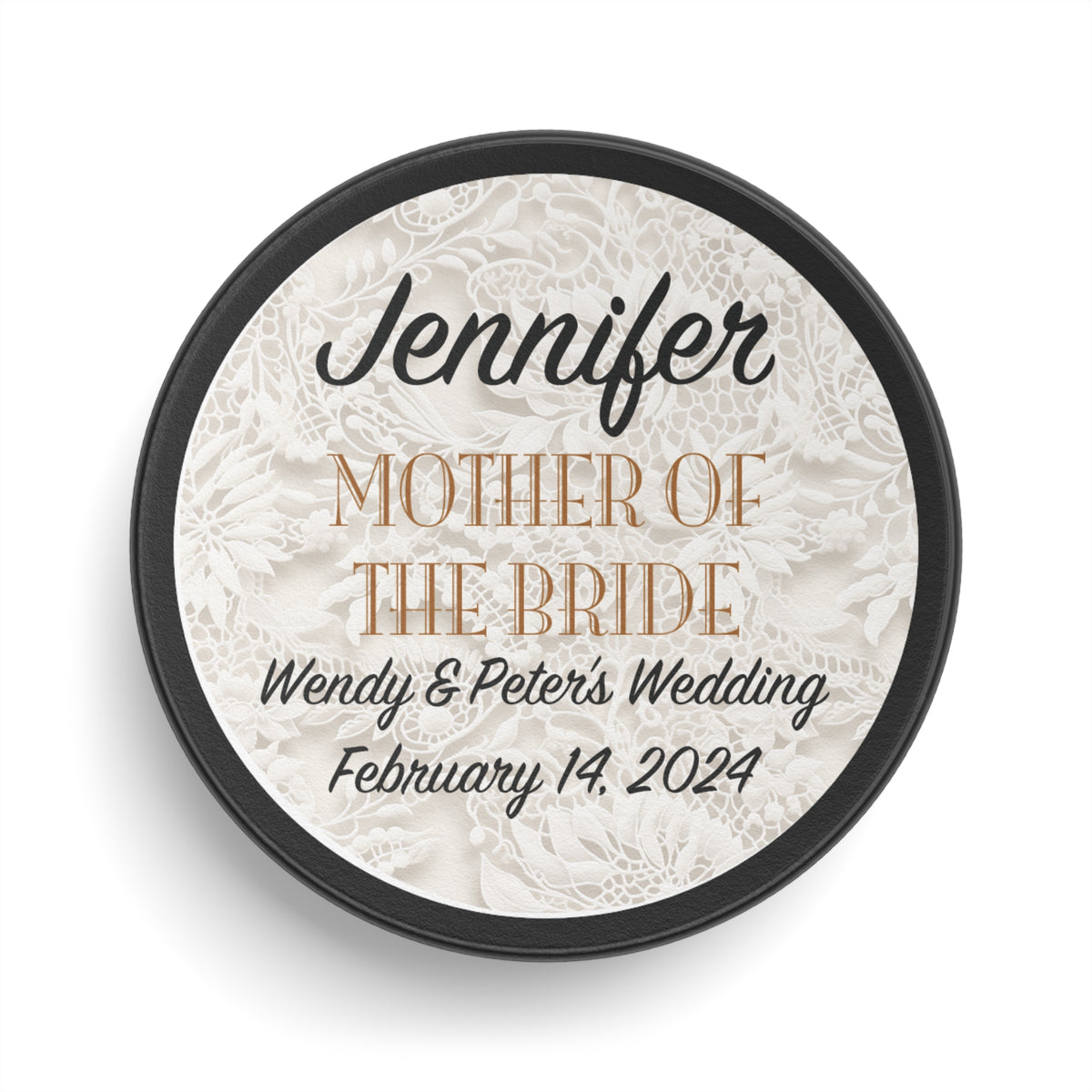 Personalized Wedding Hockey Puck Keepsake - Best Man - Ring Bearer - Groomsman Gifts
