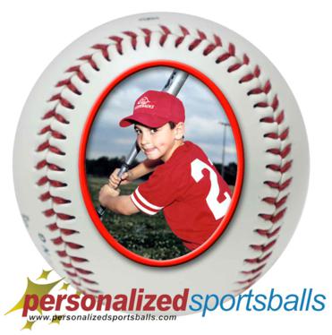 Personalized Baseball w/ Photo