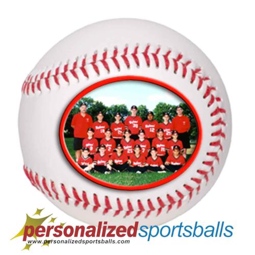 Personalized Baseball w/ Photo