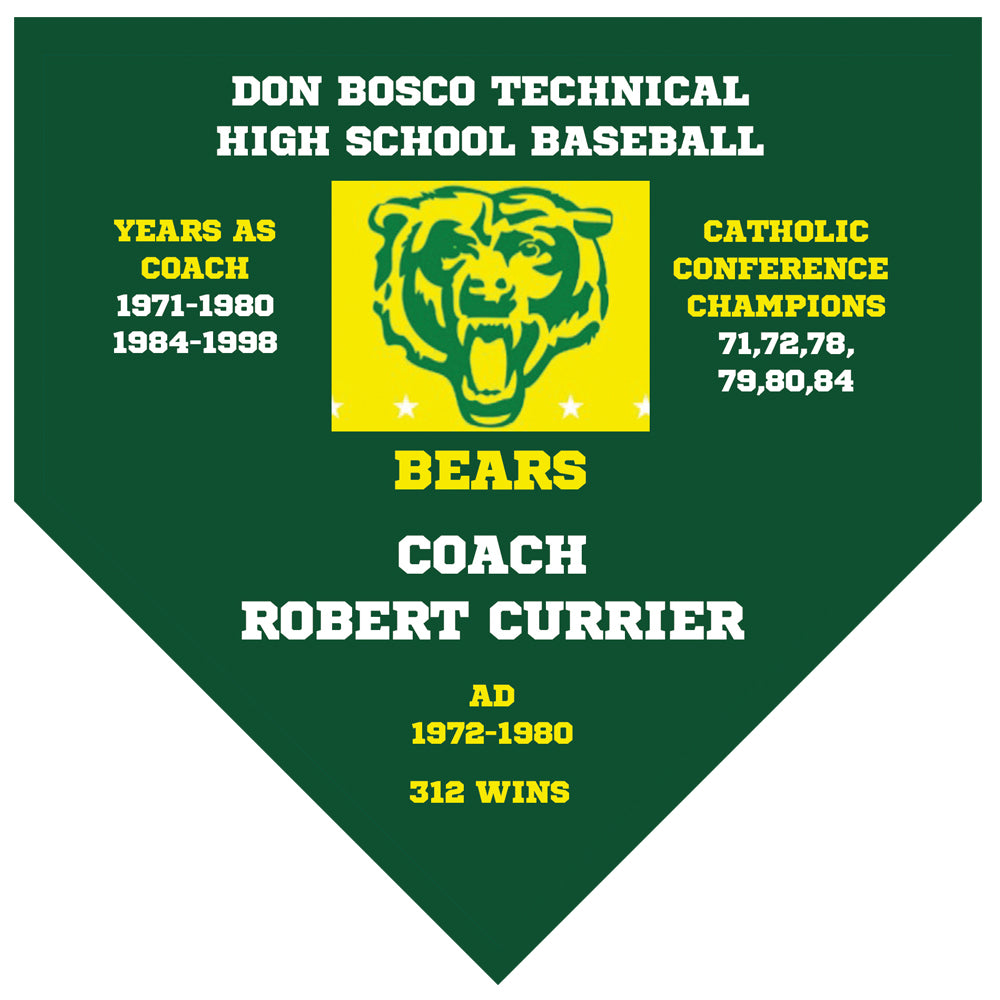 10" Photo Home Plate Plaque