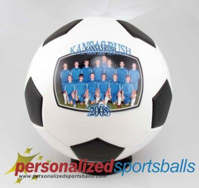 Personalized Soccer Ball Photo Gift - Mini Size