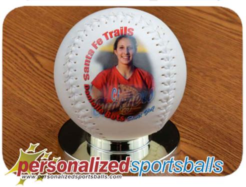 Personalized Photo Softball Gift Idea