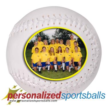 Personalized Photo Softball Gift Idea