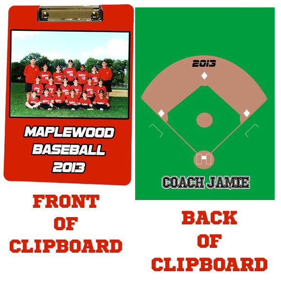 Photo Clipboard - Sports Design